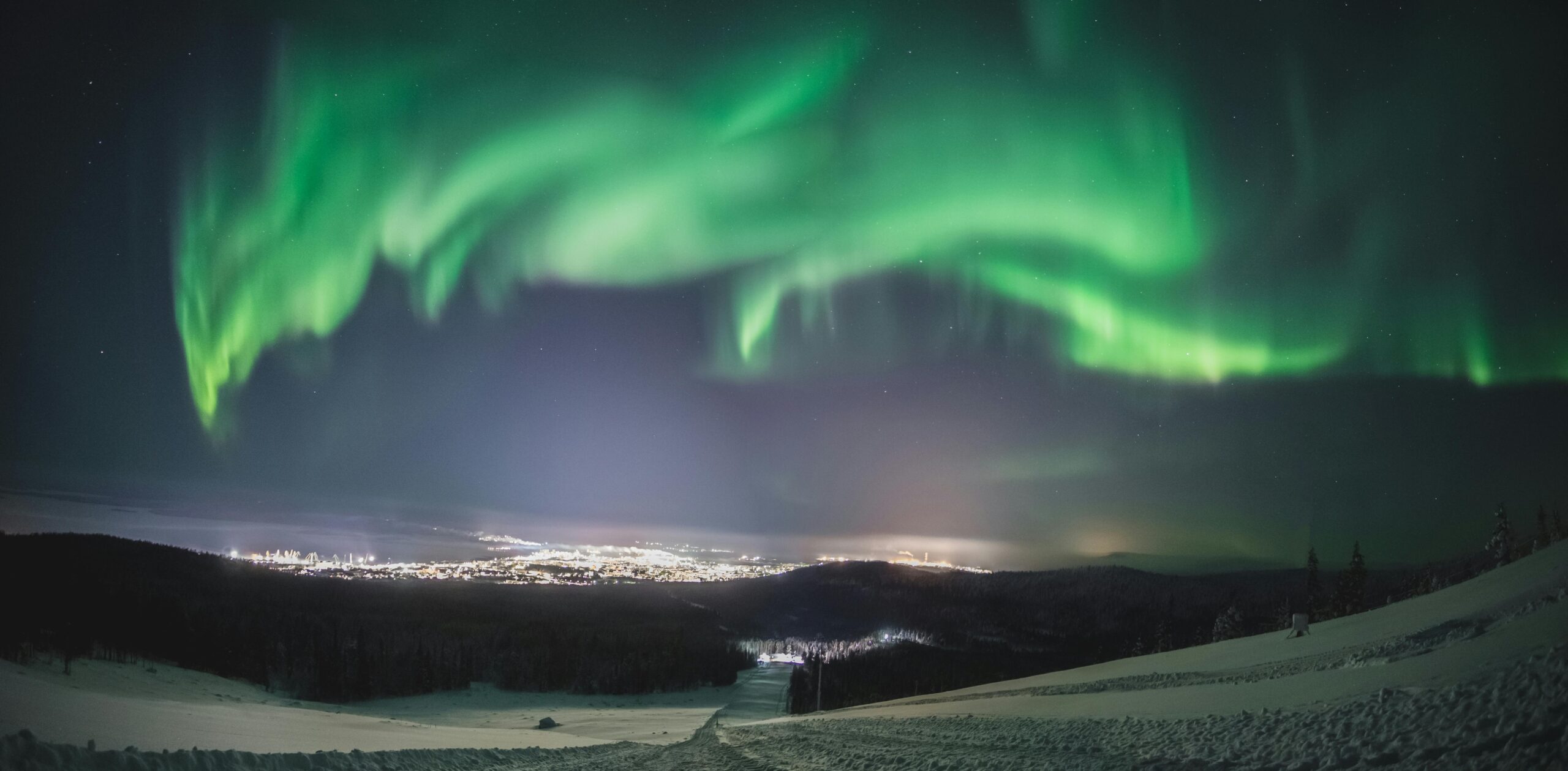 Yukon aurora borealis